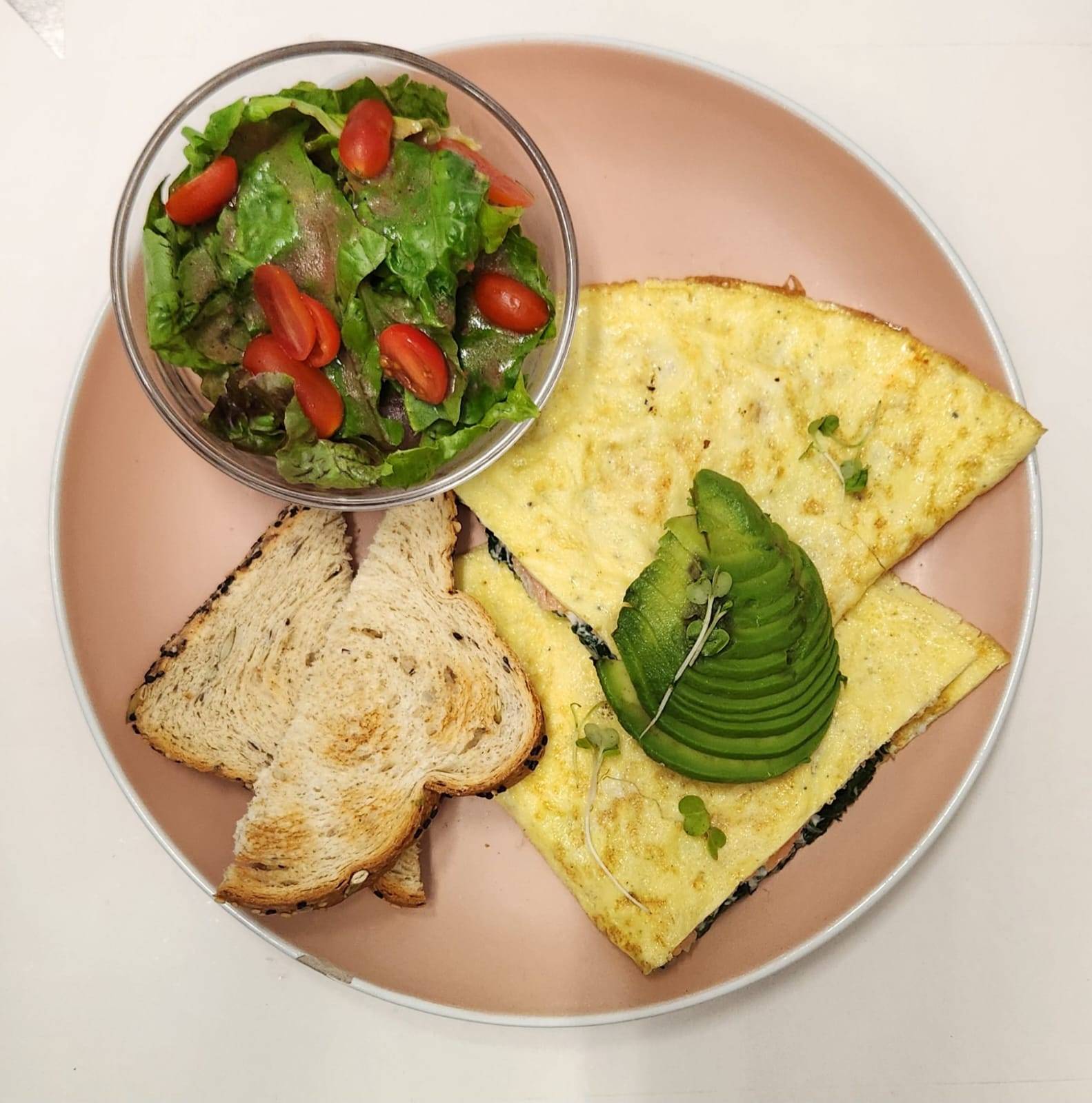 Omelette Salmón